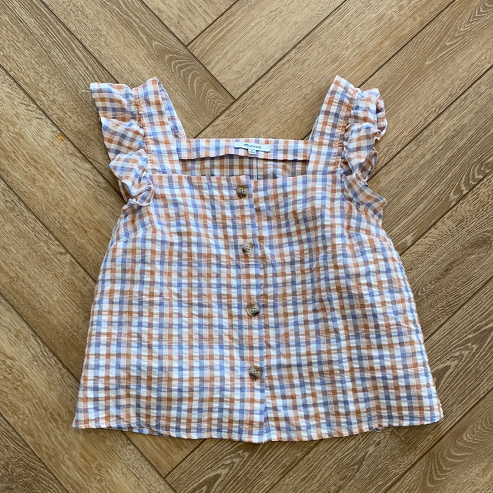 Madewell tank blouse